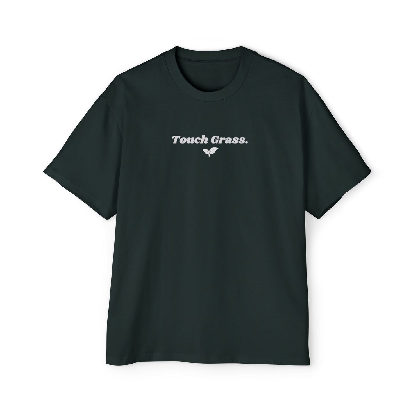 "Touch Grass" Oversized Premium Tee