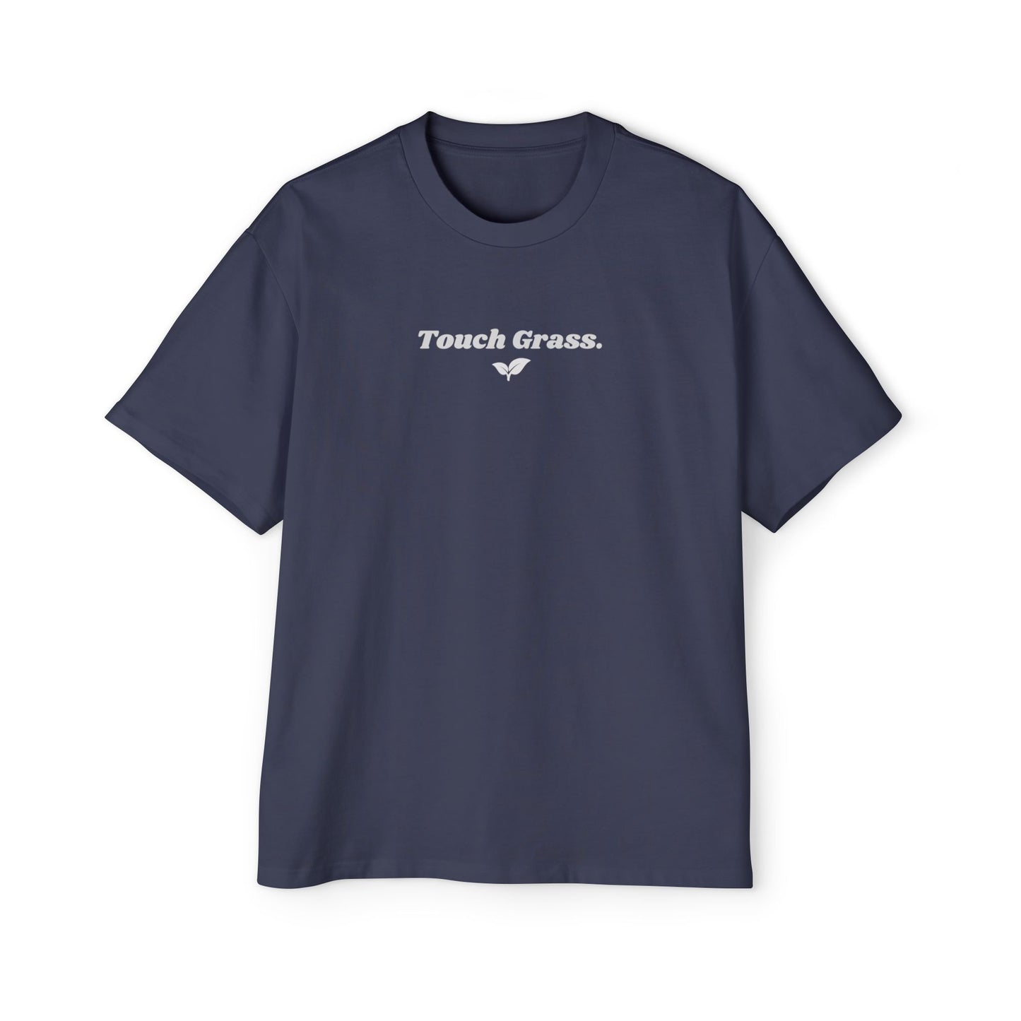 "Touch Grass" Oversized Premium Tee