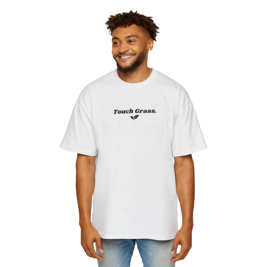 "Touch Grass" Oversized Premium Tee