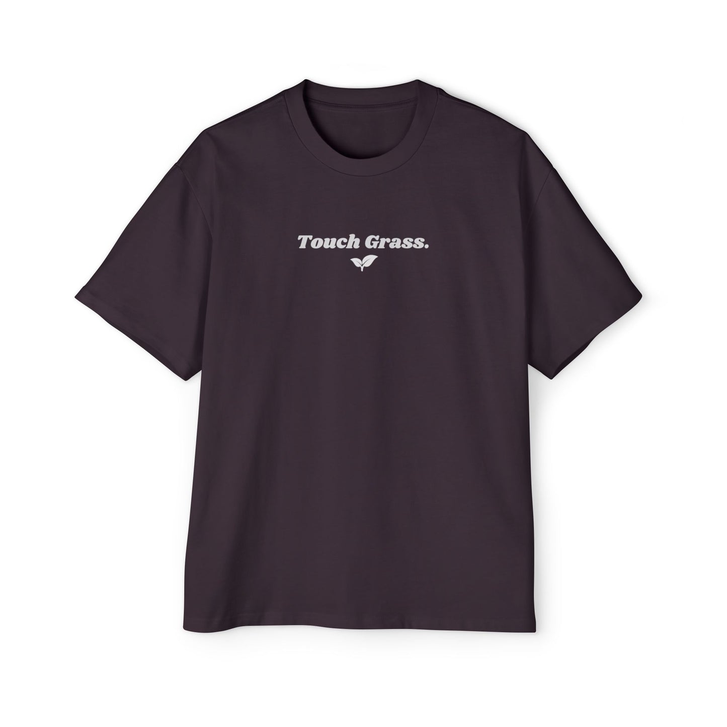 "Touch Grass" Oversized Premium Tee