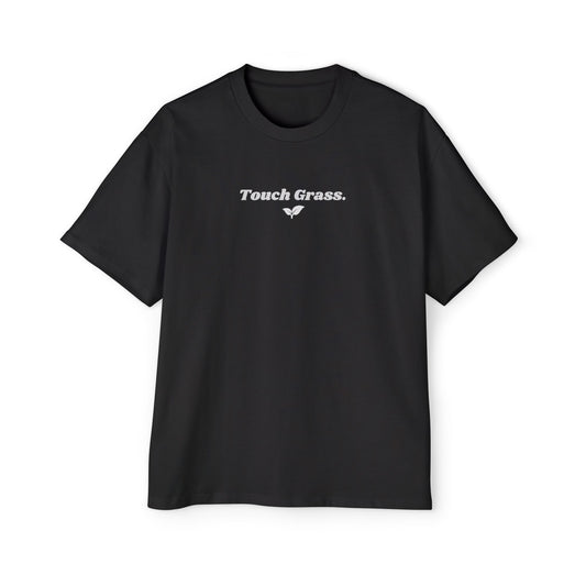 "Touch Grass" Oversized Premium Tee