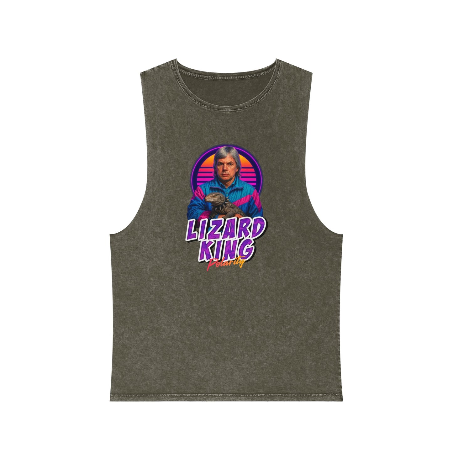 Lizard King Stonewash Tank Top