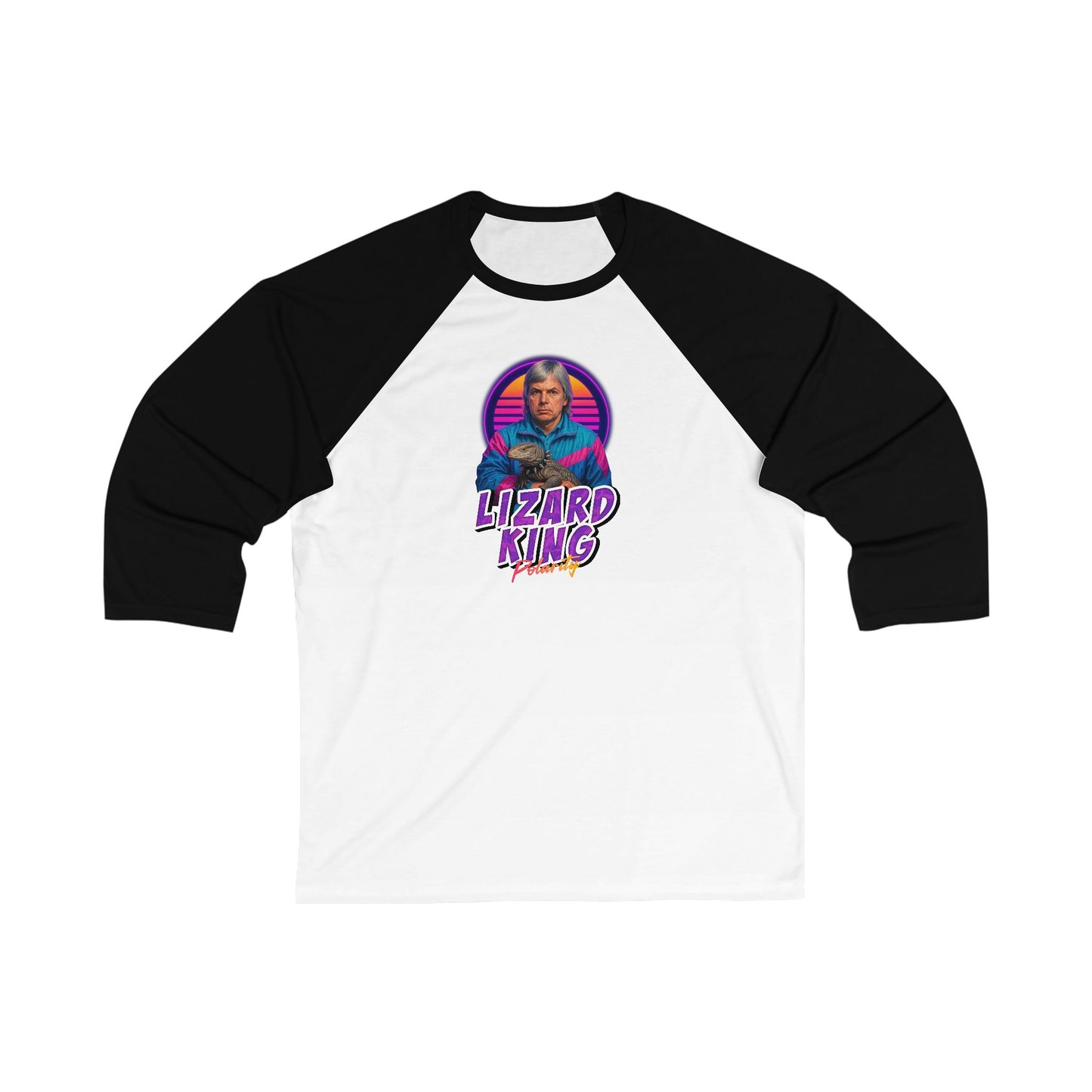 Vintage Lizard KingBaseball Tee