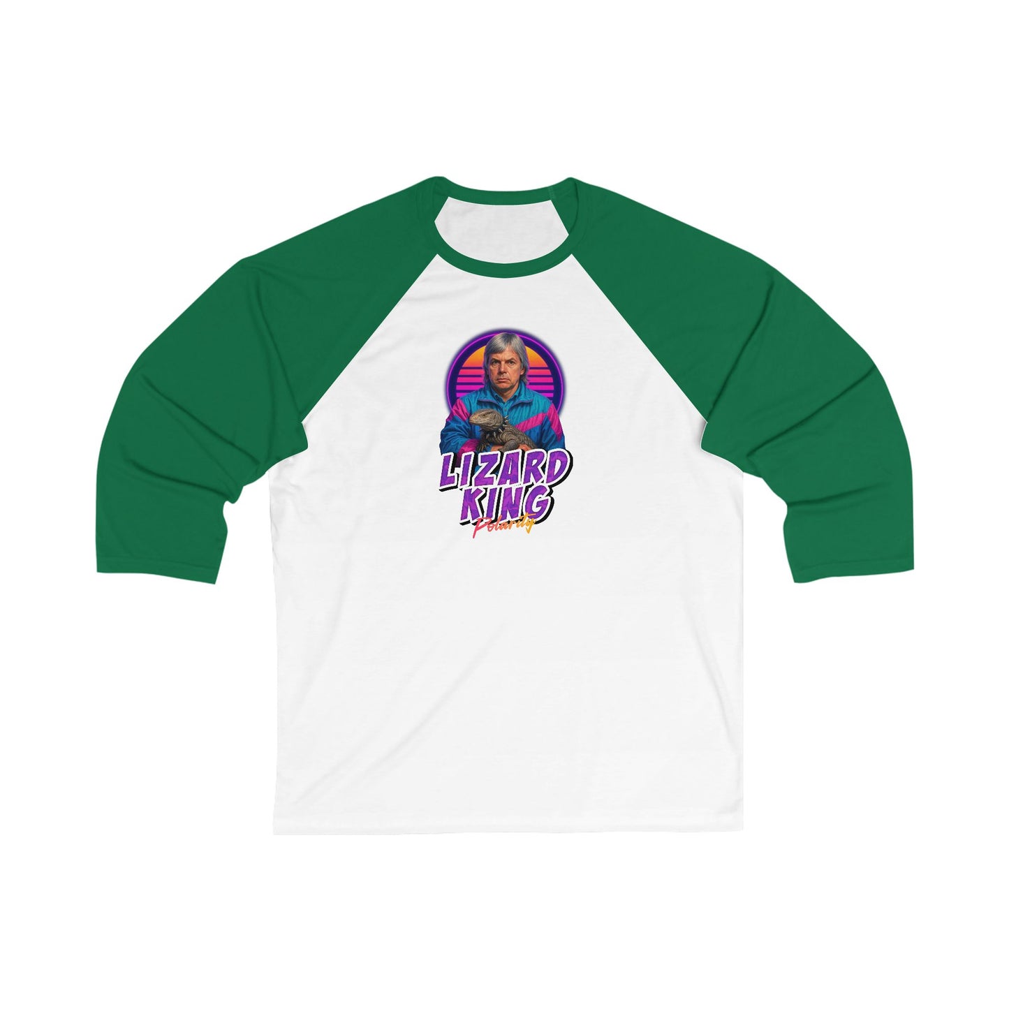 Vintage Lizard KingBaseball Tee